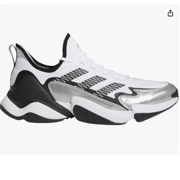 Impact FLX 'White Silver Metallic' Men's Size 11 Runner - Picture 1 of 12